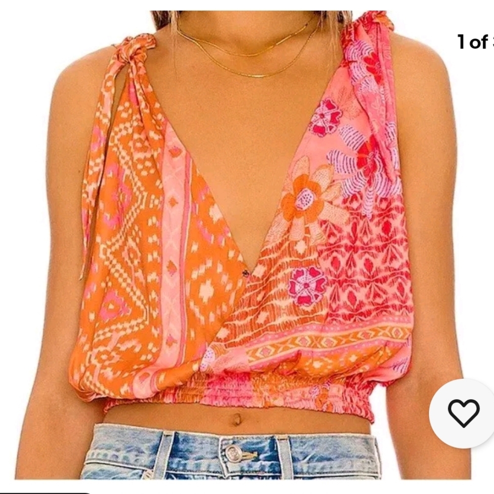 Free People satin tank size M Brand New with Tags